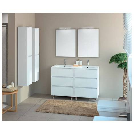 S 07 Arenys 6 Cassetti Doppio Lavabo 1200