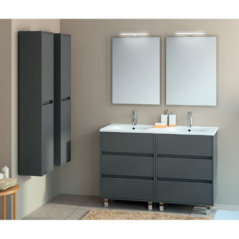 S 07 Arenys 6 Cassetti Doppio Lavabo 1200