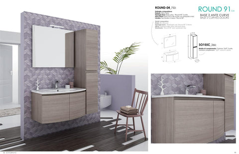 Round 04 Mobile Arredo Bagno CM 90