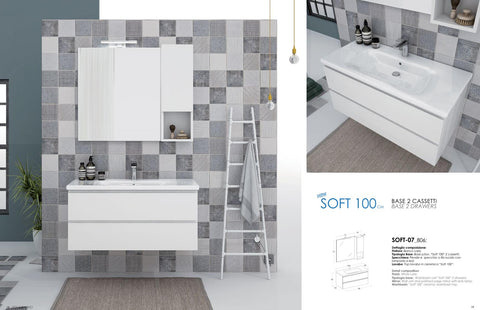 Soft 07 Mobile Arredo Bagno CM 100