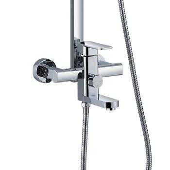 IZ 9268 Asta Doccia con Gruppo Miscelatore Vasca