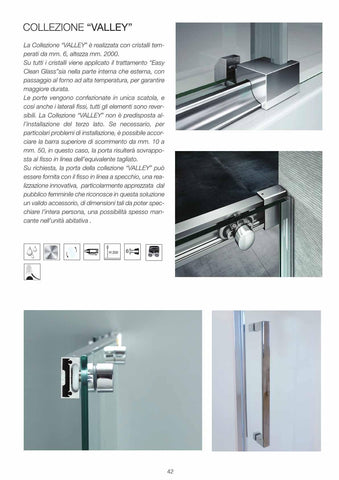 Valley Parete Doccia Scorrevole
