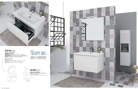 Soft 03 Mobile Arredo Bagno CM 80