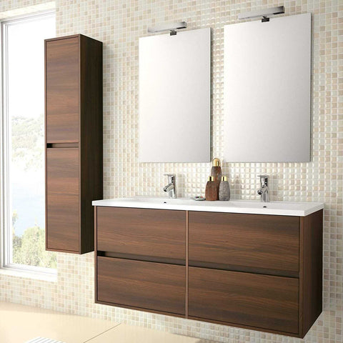 S 04 Noja 4 Cassetti Doppio Lavabo 1200