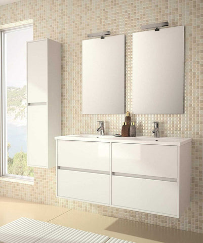 S 04 Noja 4 Cassetti Doppio Lavabo 1200