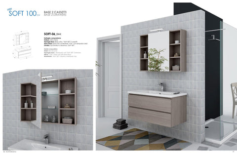 Soft 06 Mobile Arredo Bagno CM 100