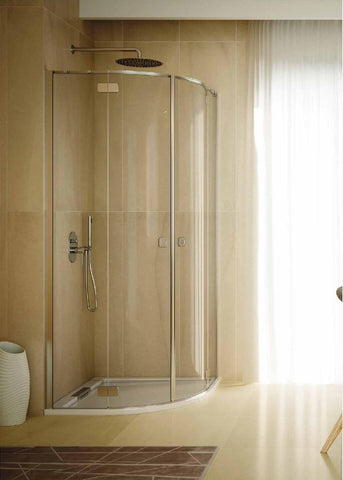 Darling Cabina Doccia Angolare Doppio Battente Tondo