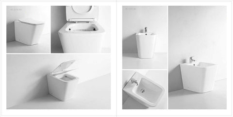 Z 02 Narciso - Bidet a terra filo muro