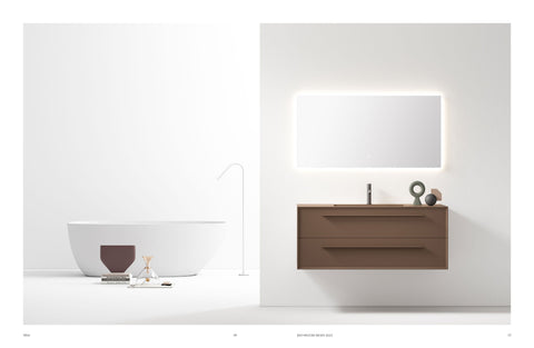 Milot 120 2C Mobile Arredo Bagno Sospeso