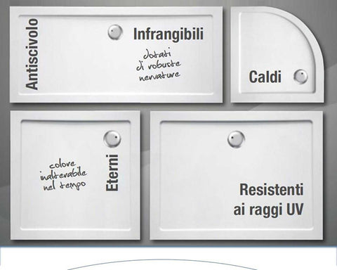 Solilux Piatto Doccia in Acrilico