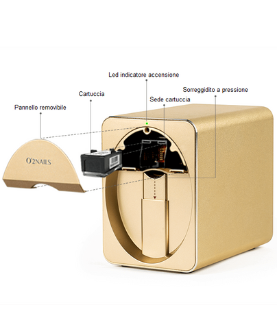 Nail Printer O2NAILS H1 Stampante Unghie Nails Art Decorazione Unghie