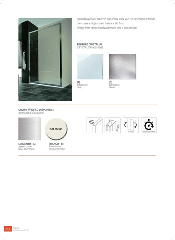 54 Vento - Lato fisso per abbinamenti