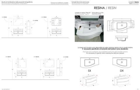 Flex 01 Mobile Arredo Bagno CM 90